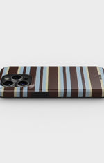 iPhone 14 Pro Tough Case – Latte Lines - View 3
