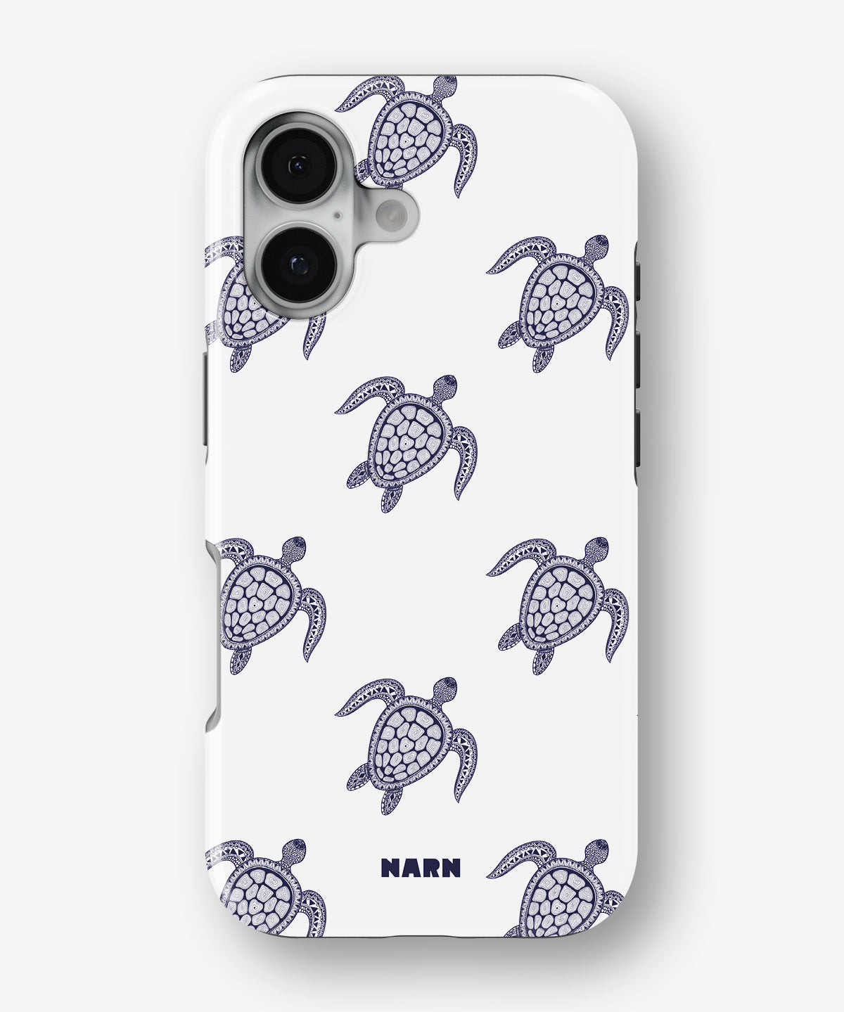 iPhone 16 Tough Case – Blue Turtles - View 1