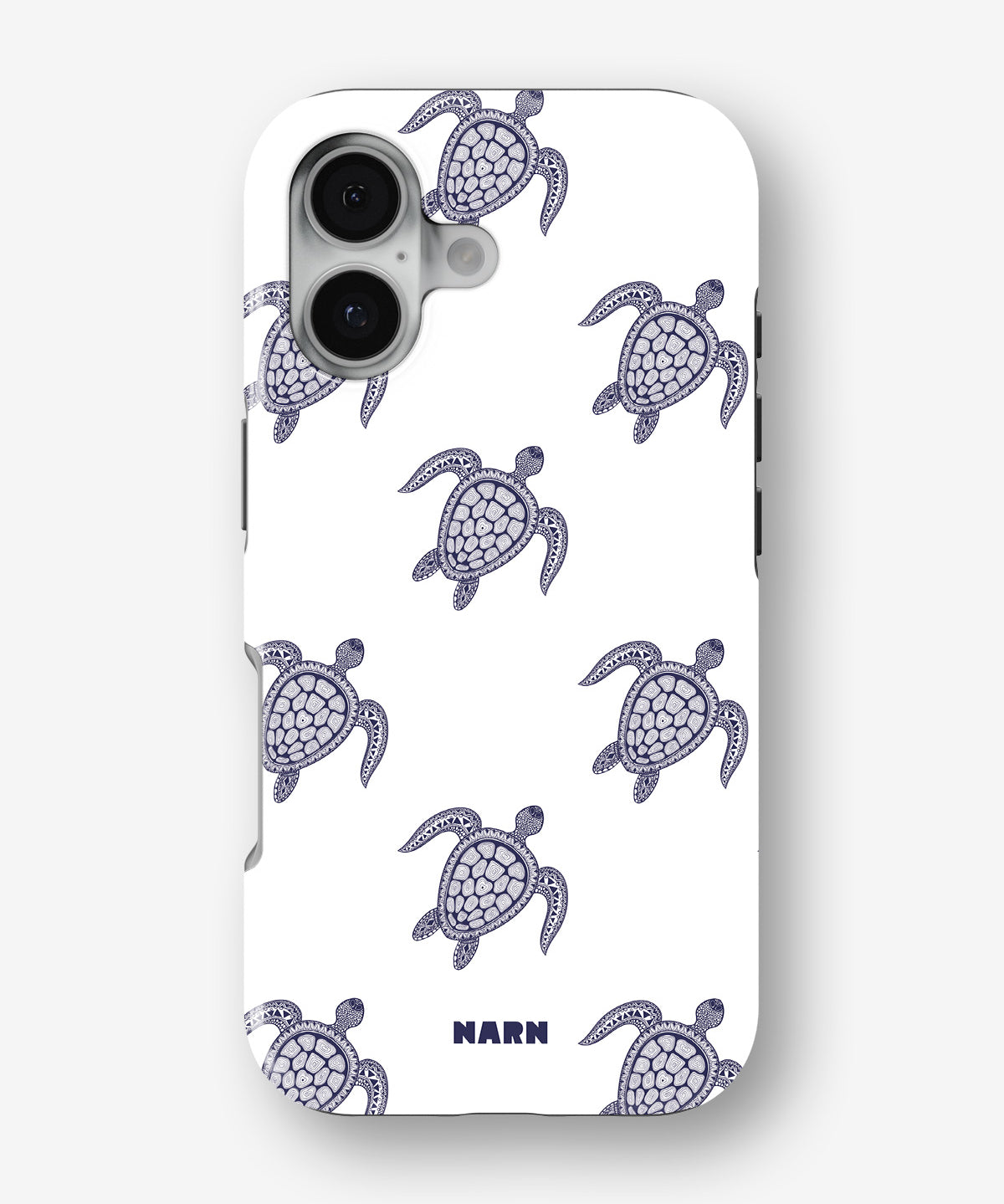 iPhone 16 Tough Case – Blue Turtles - View 1