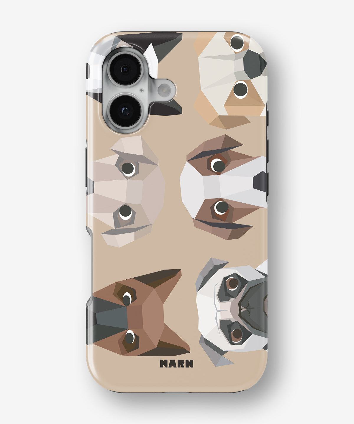 iPhone 16 Tough Case – Cute Dogs - View 1