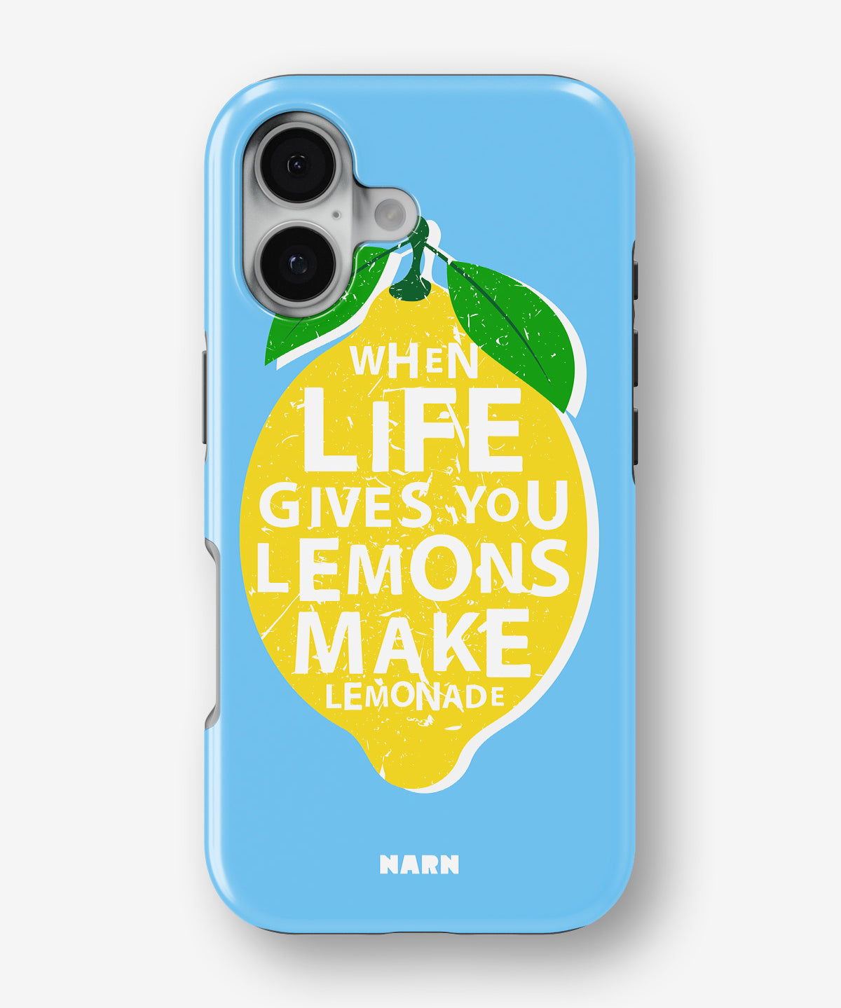 iPhone 16 Tough Case – Lemon Quote - View 1