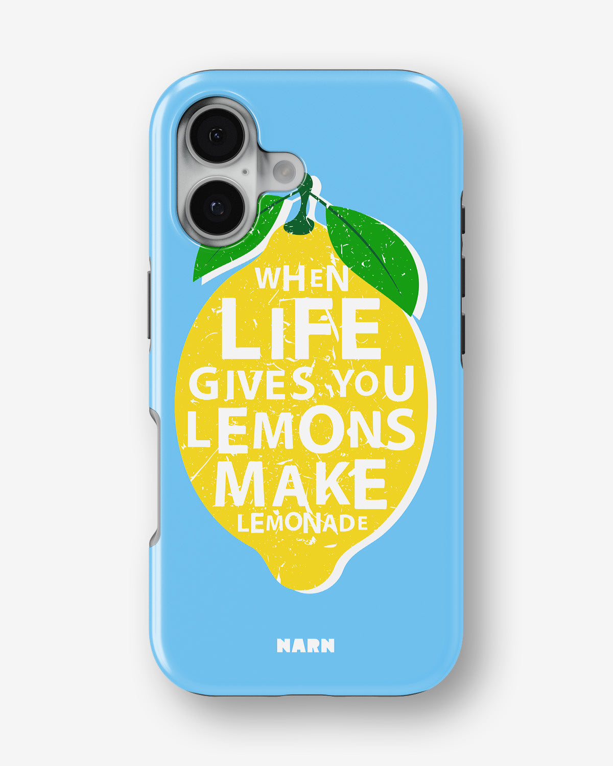 iPhone 16 Tough Case – Lemon Quote - View 1