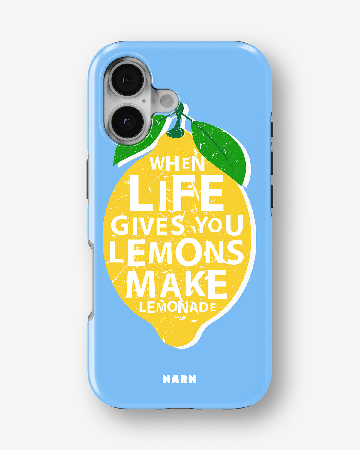 iPhone 16 Tough Case – Lemon Quote - View 1