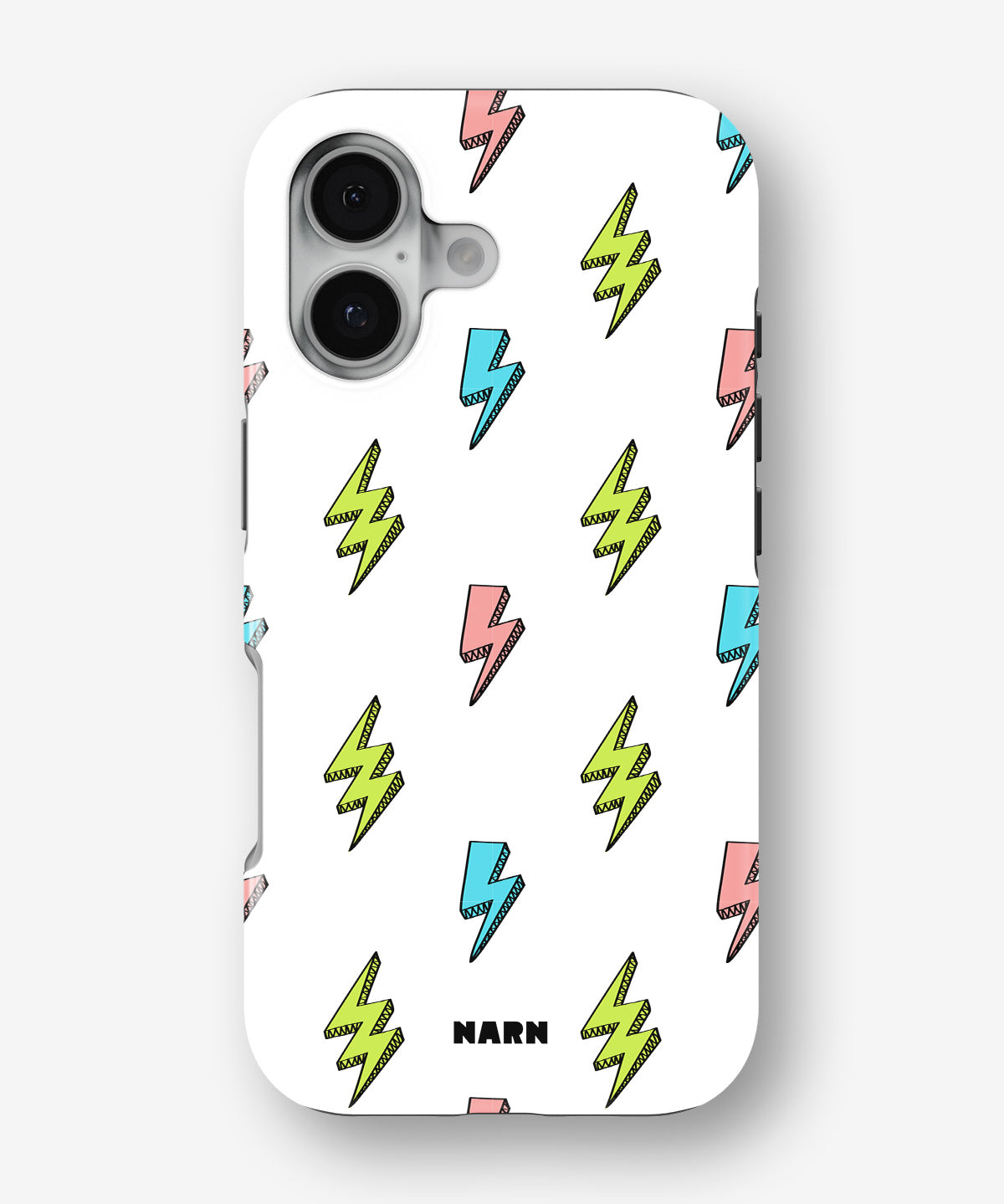 iPhone 16 Tough Case – Lightning Bolts - View 1