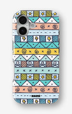 iPhone 16 Tough Case – Cute Pattern - View 1