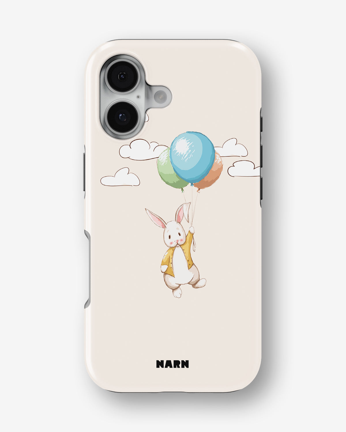iPhone 16 Tough Case – Flying Rabbit - View 1