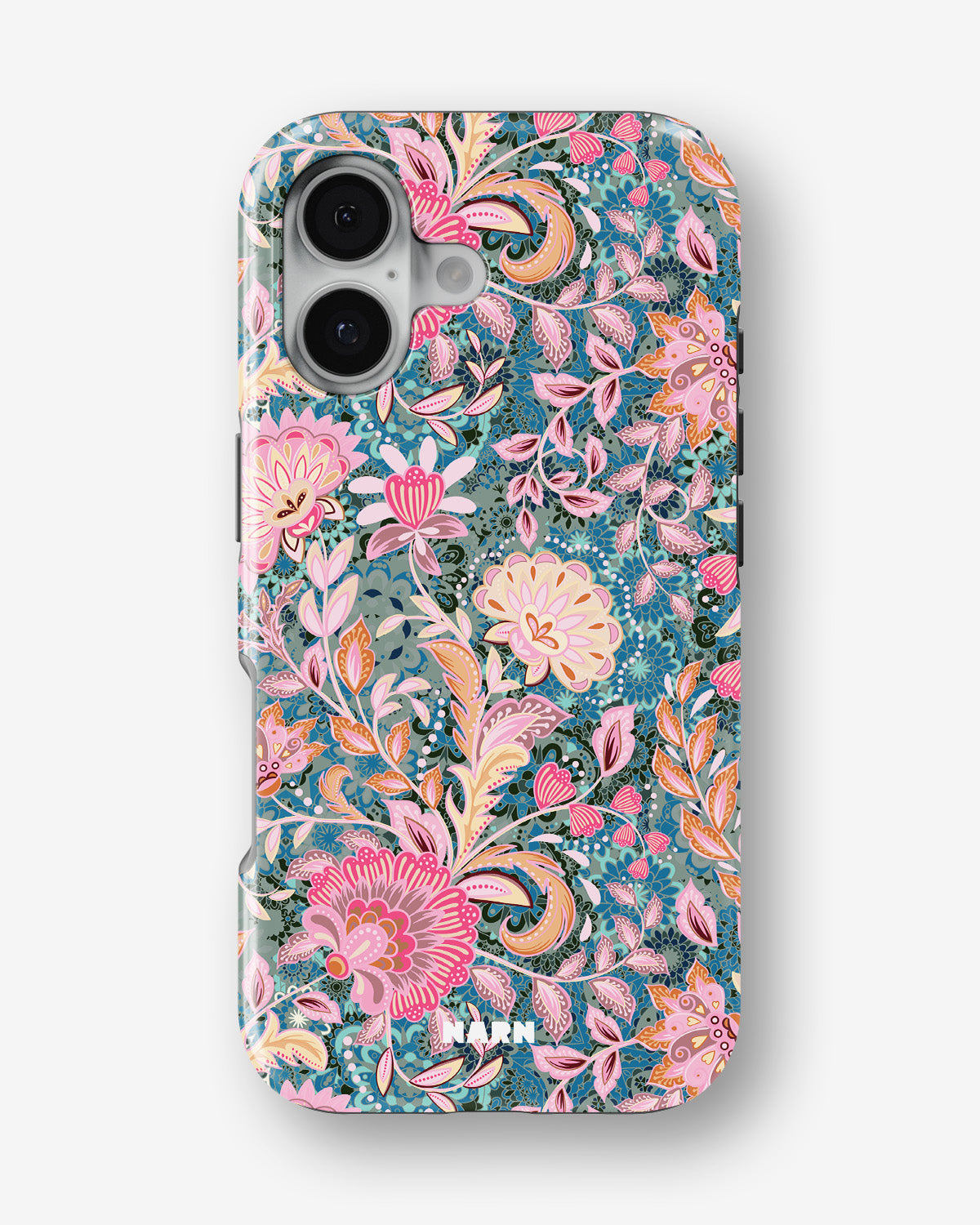 iPhone 16 Tough Case – Fantasy Flowers - View 1