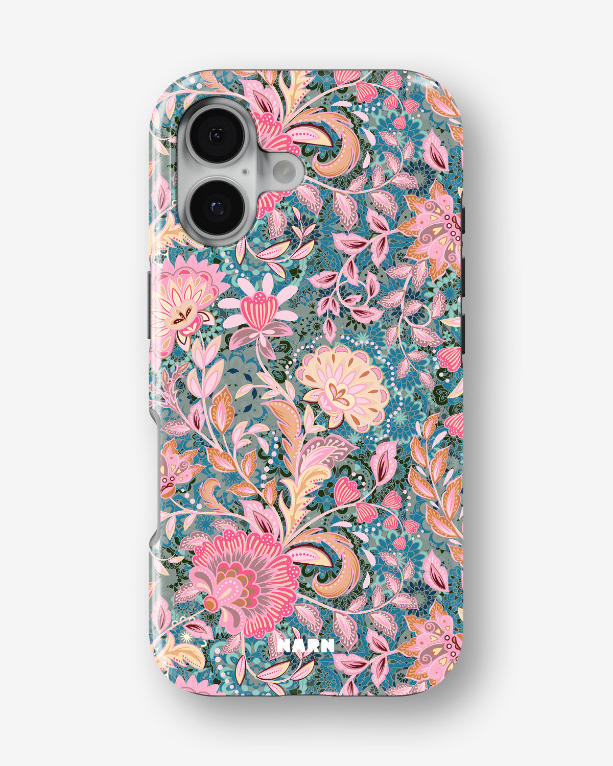 iPhone 16 Tough Case – Fantasy Flowers - View 1