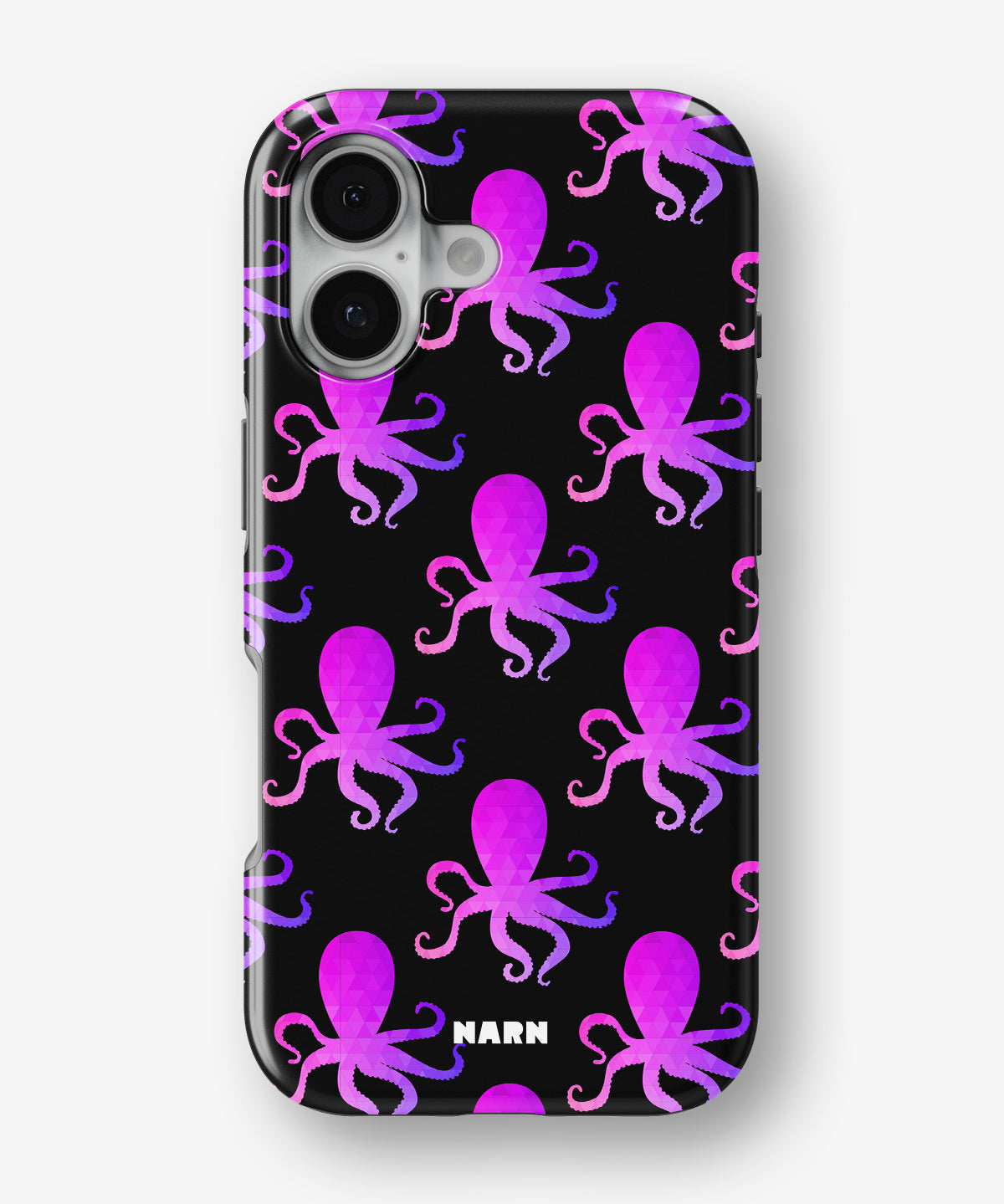 iPhone 16 Tough Case – Octopus Pattern - View 1