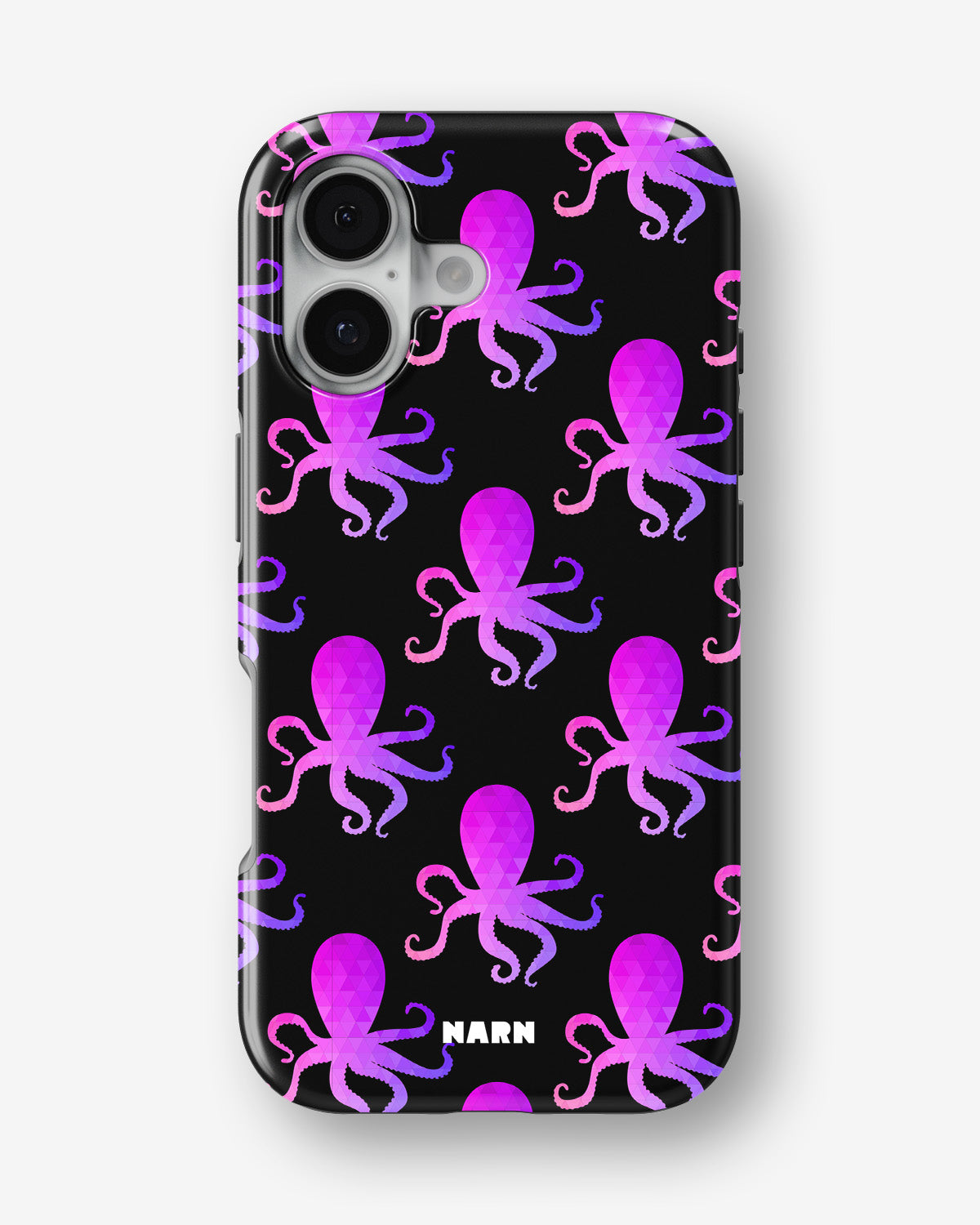 iPhone 16 Tough Case – Octopus Pattern - View 1
