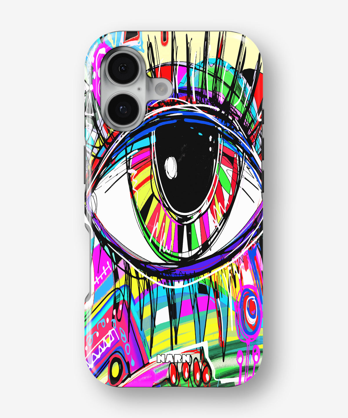 iPhone 16 Tough Case – Abstract Eye - View 1