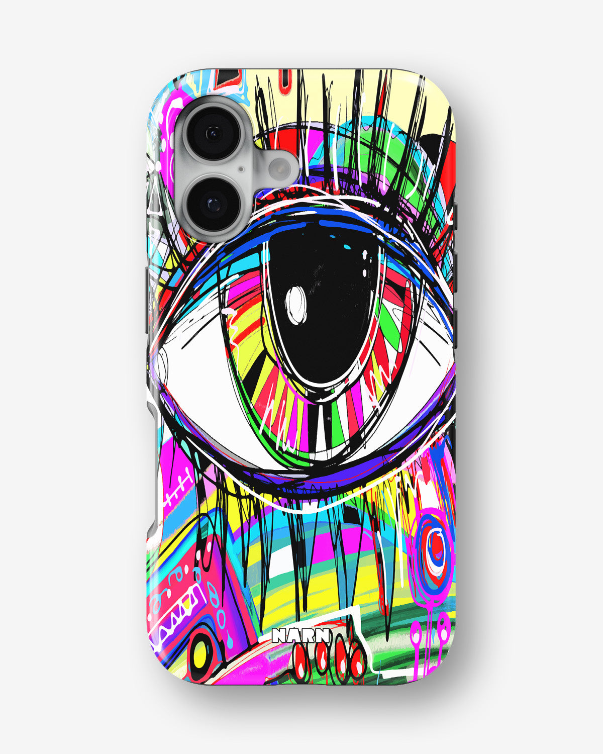 iPhone 16 Tough Case – Abstract Eye - View 1