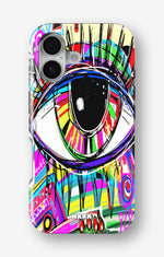 iPhone 16 Tough Case – Abstract Eye - View 1