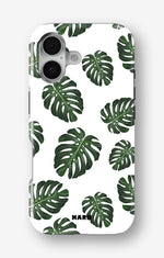 iPhone 16 Tough Case – Monstera Pattern - View 1