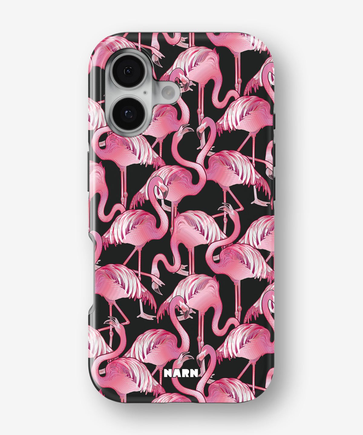 iPhone 16 Tough Case – Flamingos - View 1
