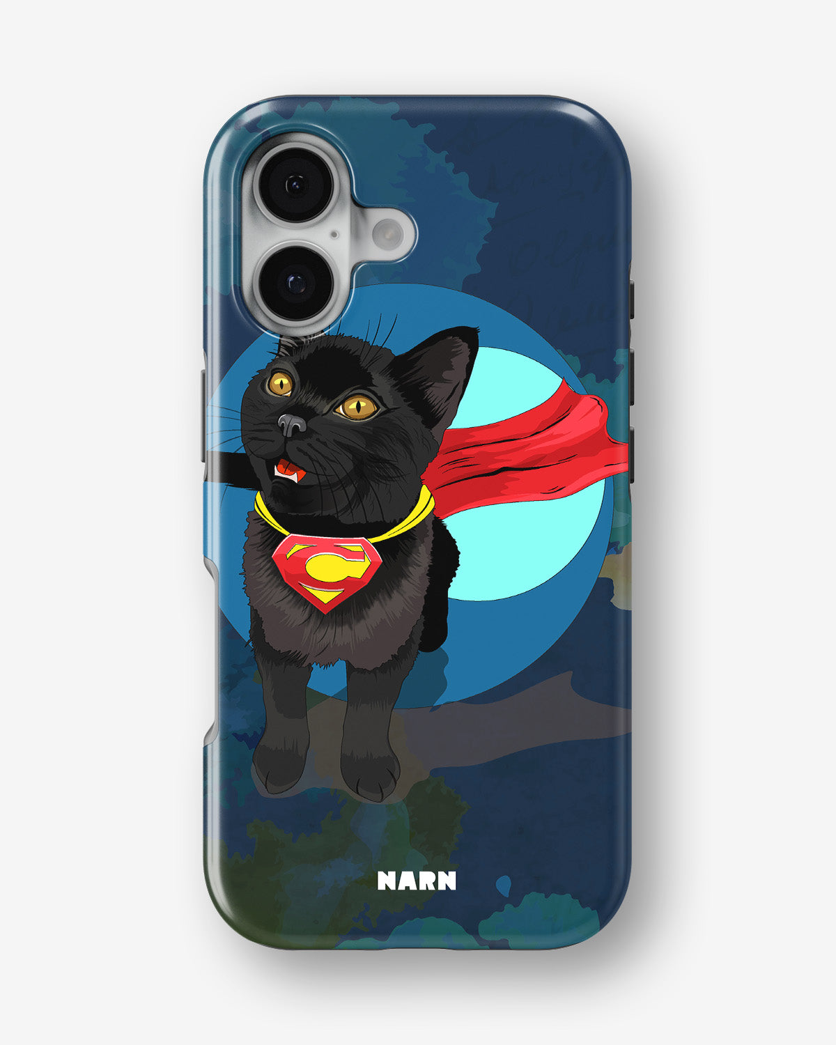 iPhone 16 Tough Case – Super Cat - View 1
