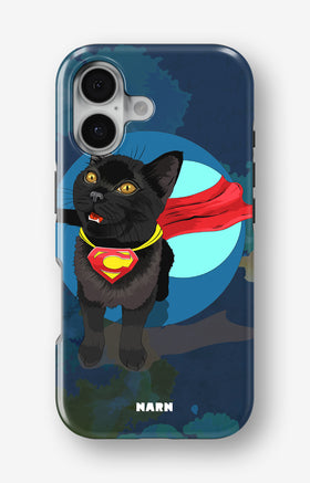 iPhone 16 Tough Case – Super Cat - View 1