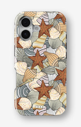 iPhone 16 Tough Case – Sea Shells - View 1
