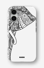 iPhone 16 Tough Case – Mandala Elephant - View 1