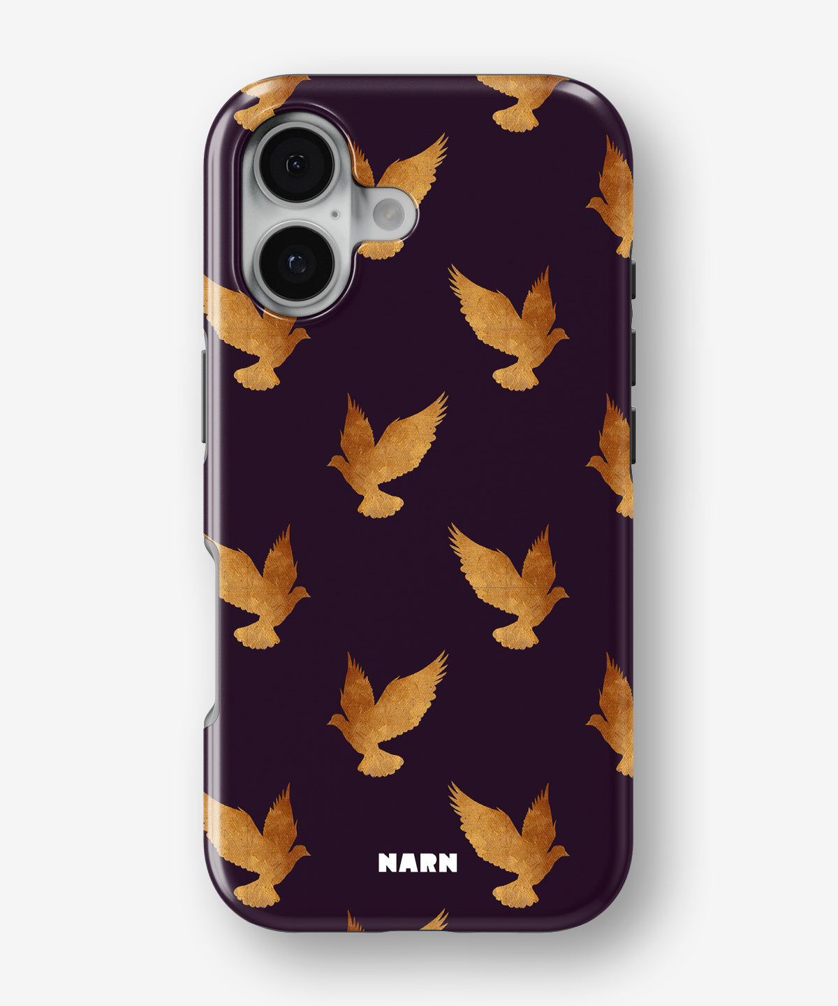 iPhone 16 Tough Case – Royal Doves - View 1