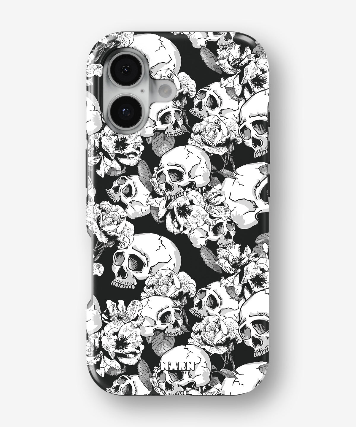 iPhone 16 Tough Case – Skull Garden - View 1