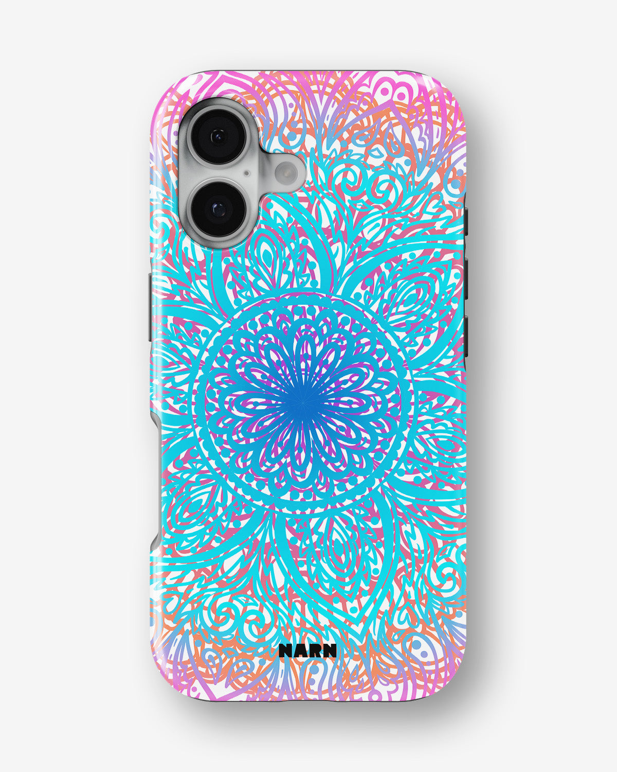 iPhone 16 Tough Case – Pastel Mandala - View 1