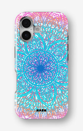 iPhone 16 Tough Case – Pastel Mandala - View 1