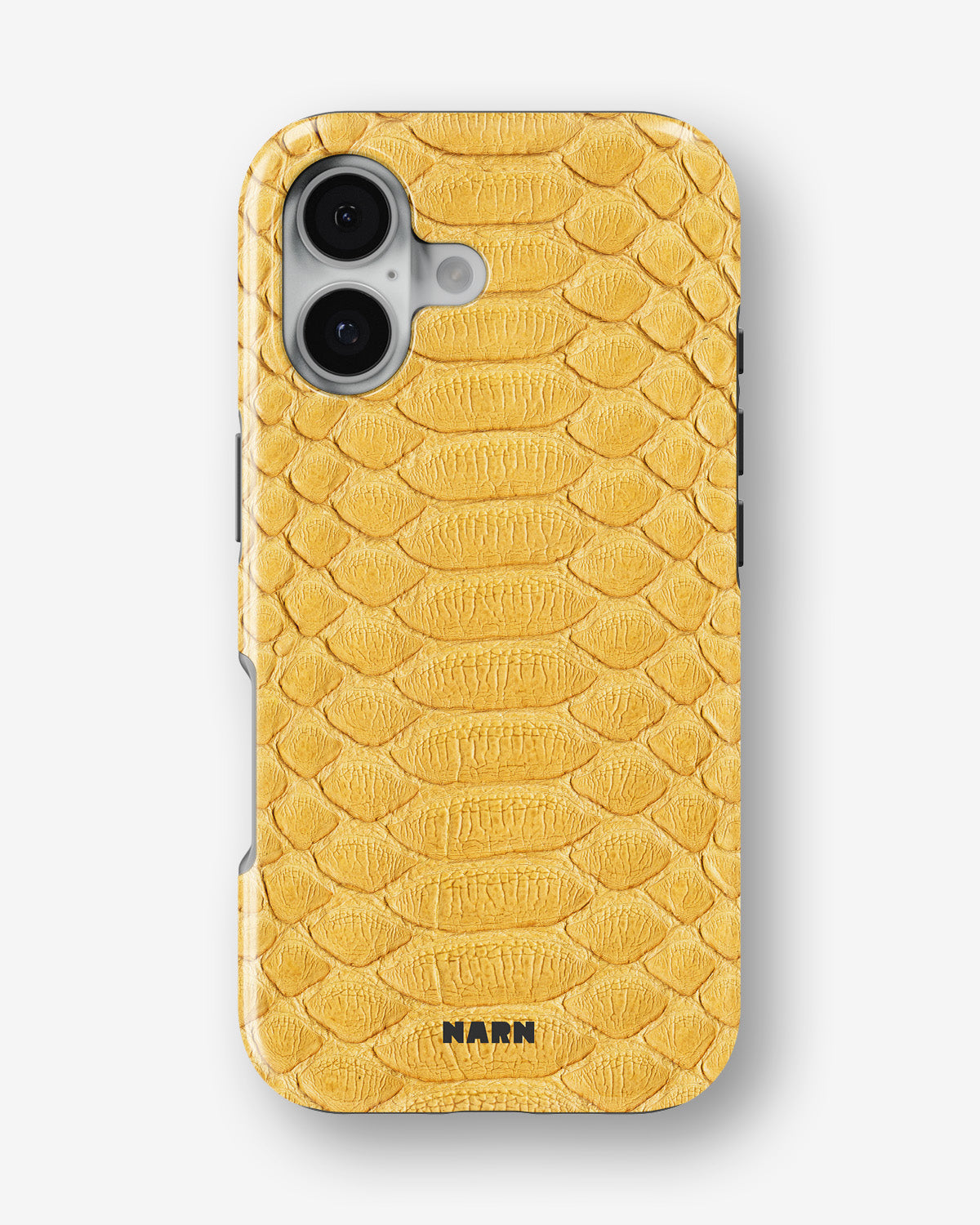 iPhone 16 Tough Case – Yellow Snake - View 1