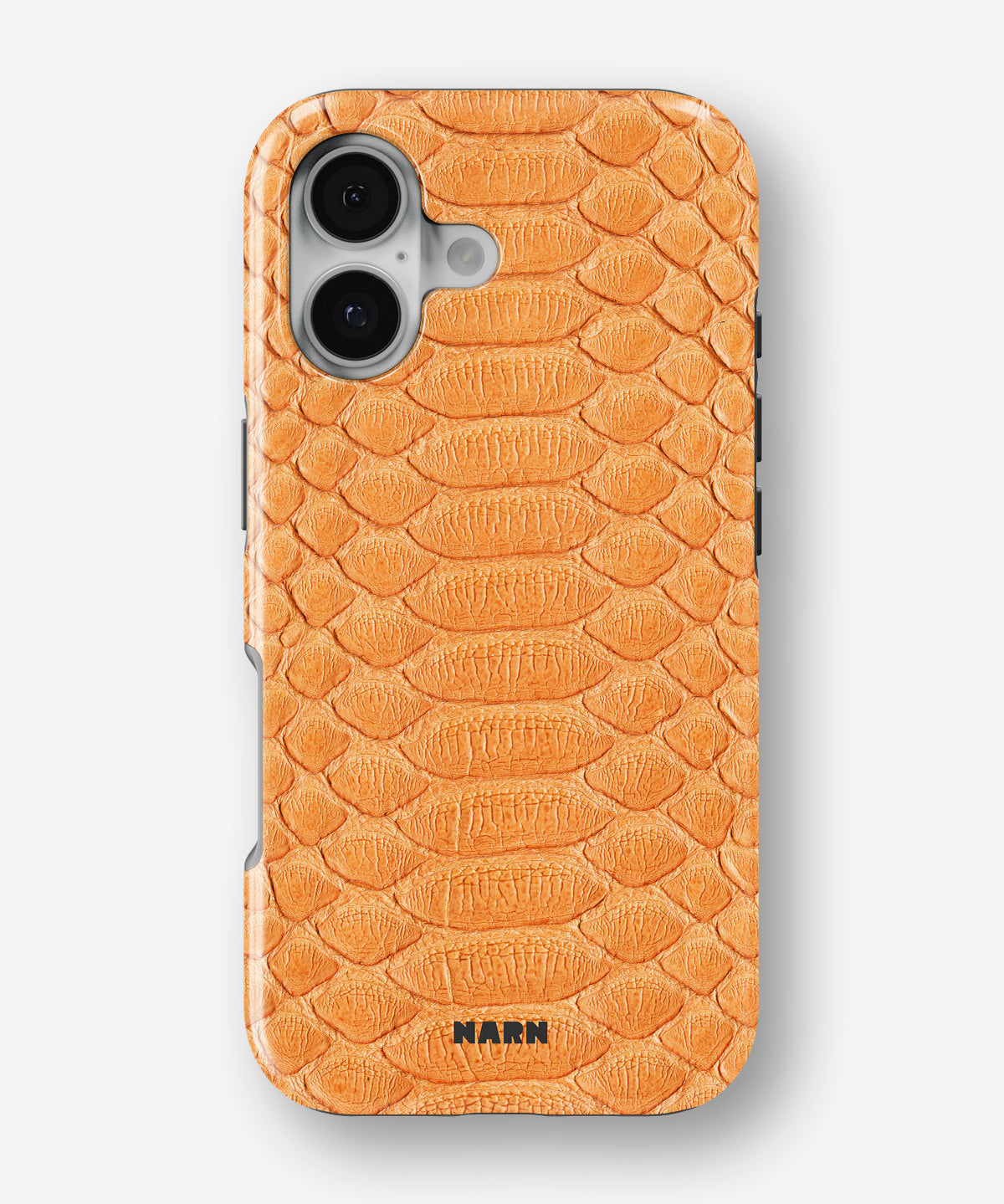 iPhone 16 Tough Case – Orange Snake - View 1