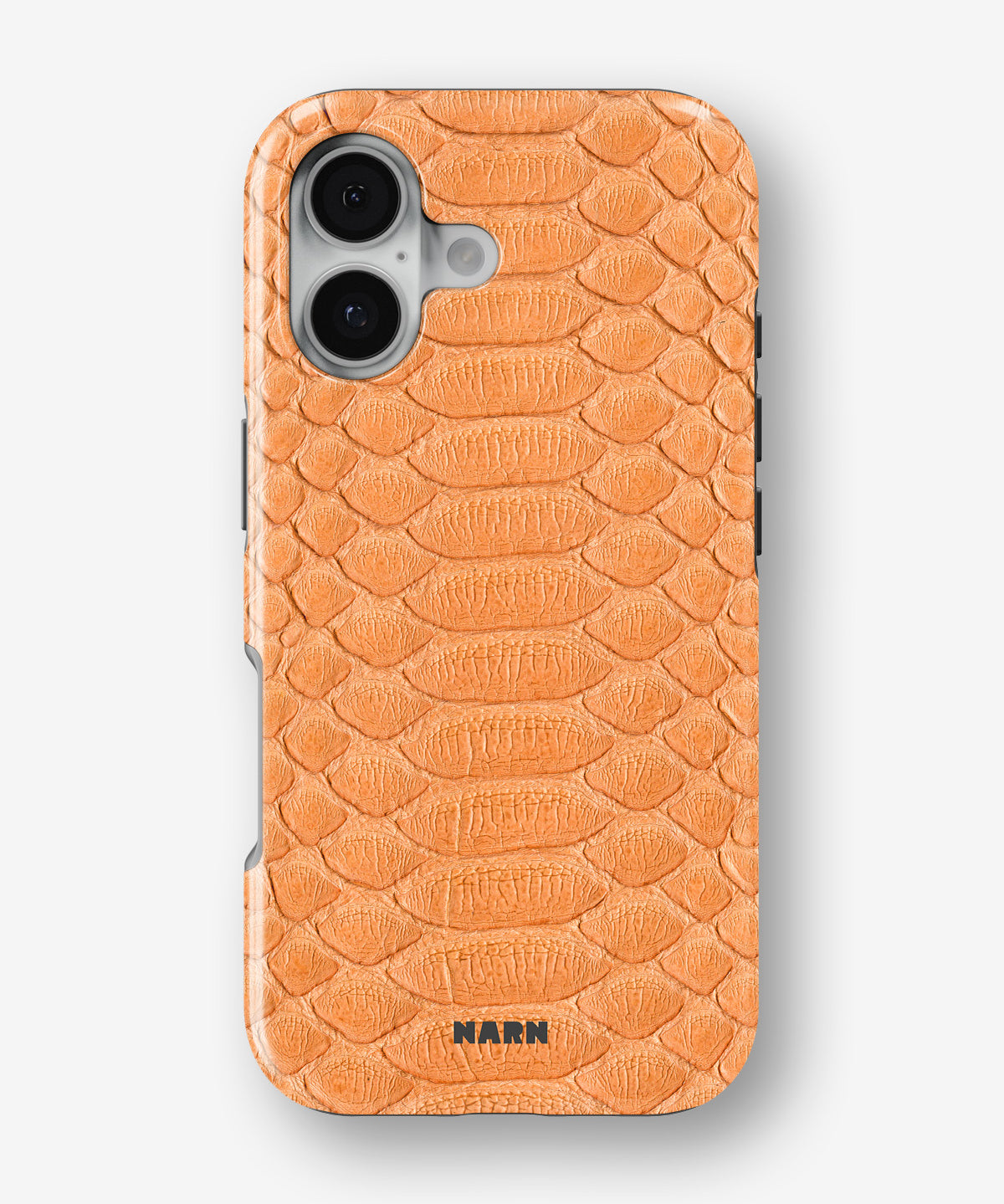 iPhone 16 Tough Case – Orange Snake - View 1