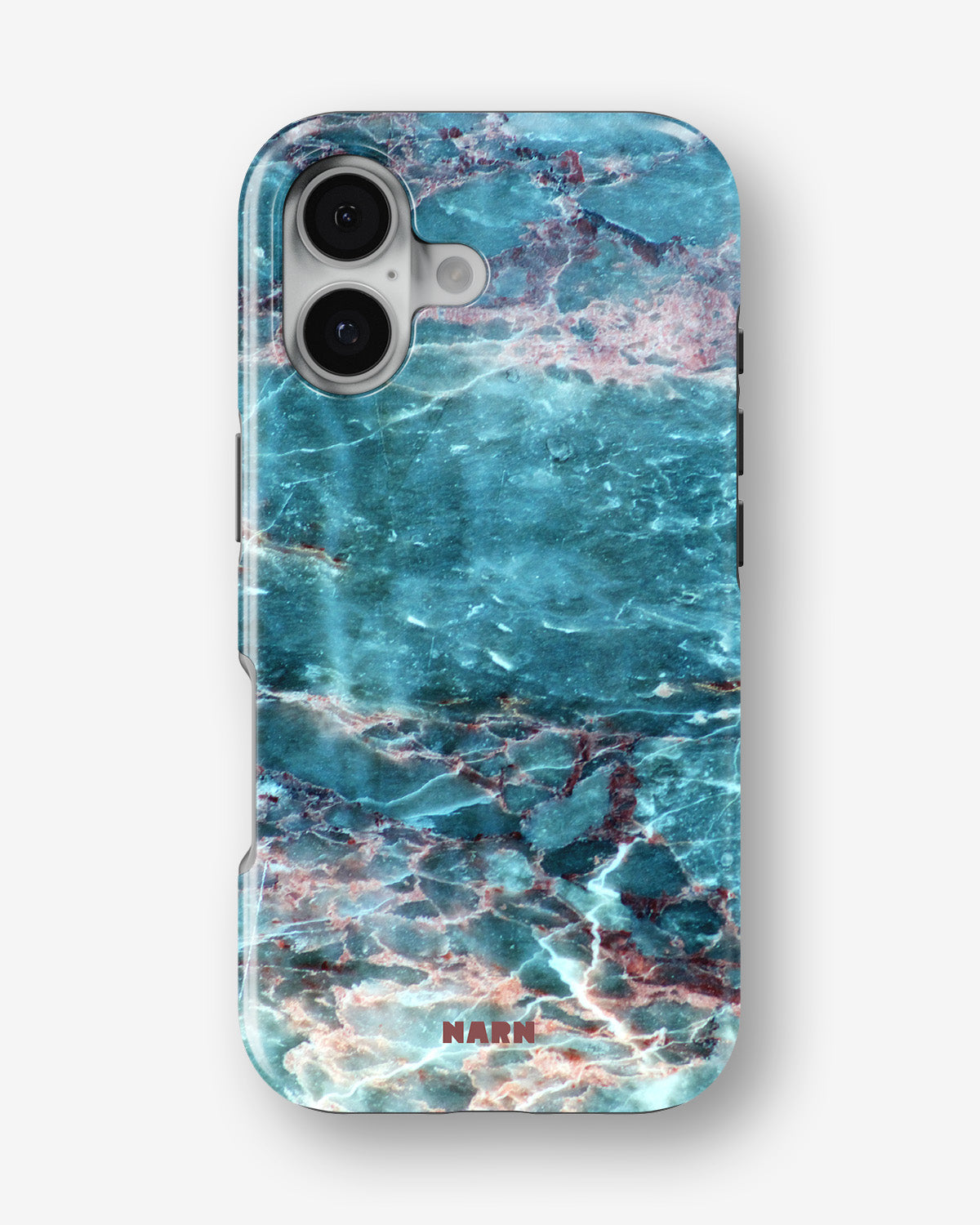 iPhone 16 Tough Case – Icy Marble - View 1