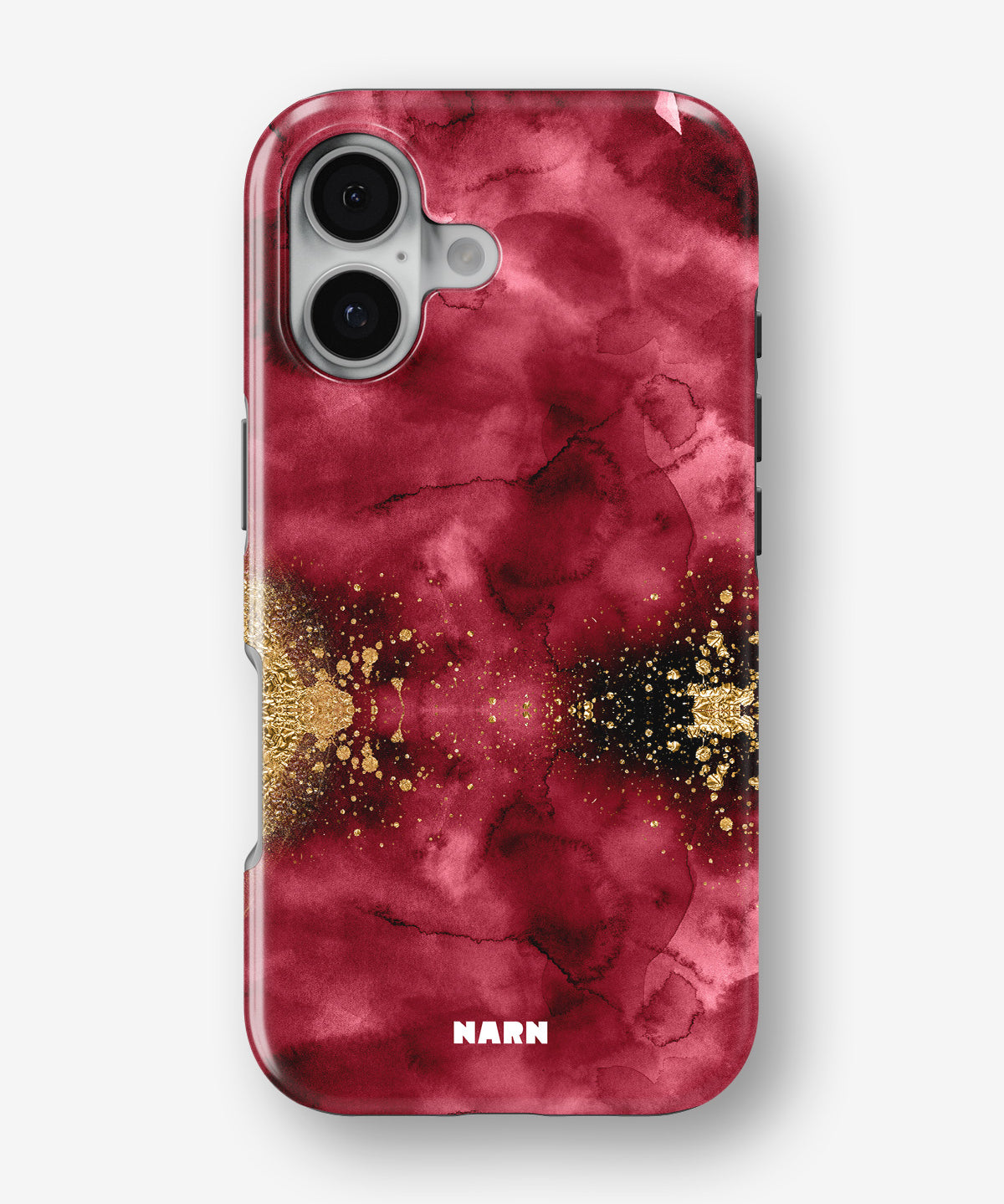 iPhone 16 Tough Case – Burgendy Shimmer - View 1