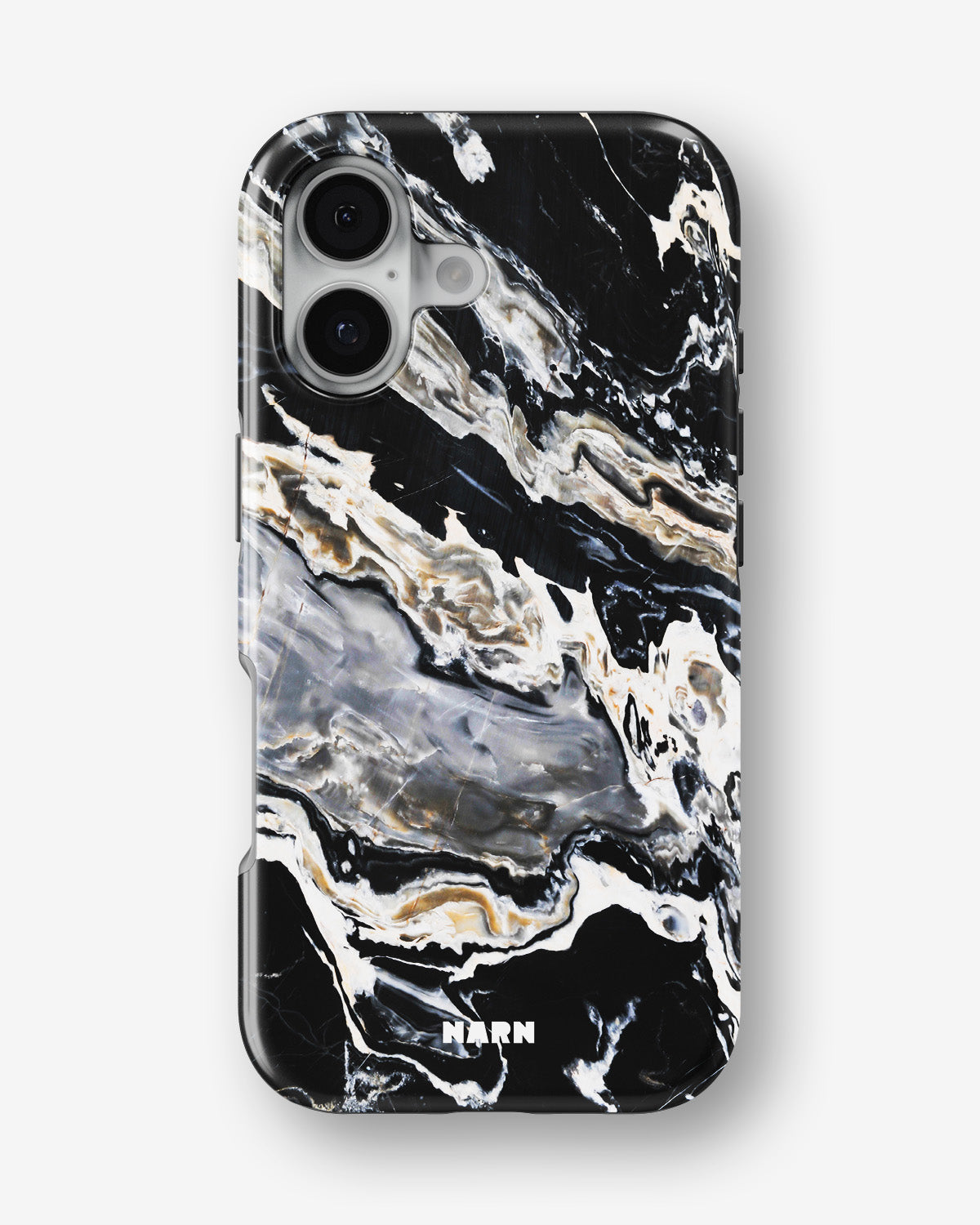 iPhone 16 Tough Case – Dark Swirl - View 1