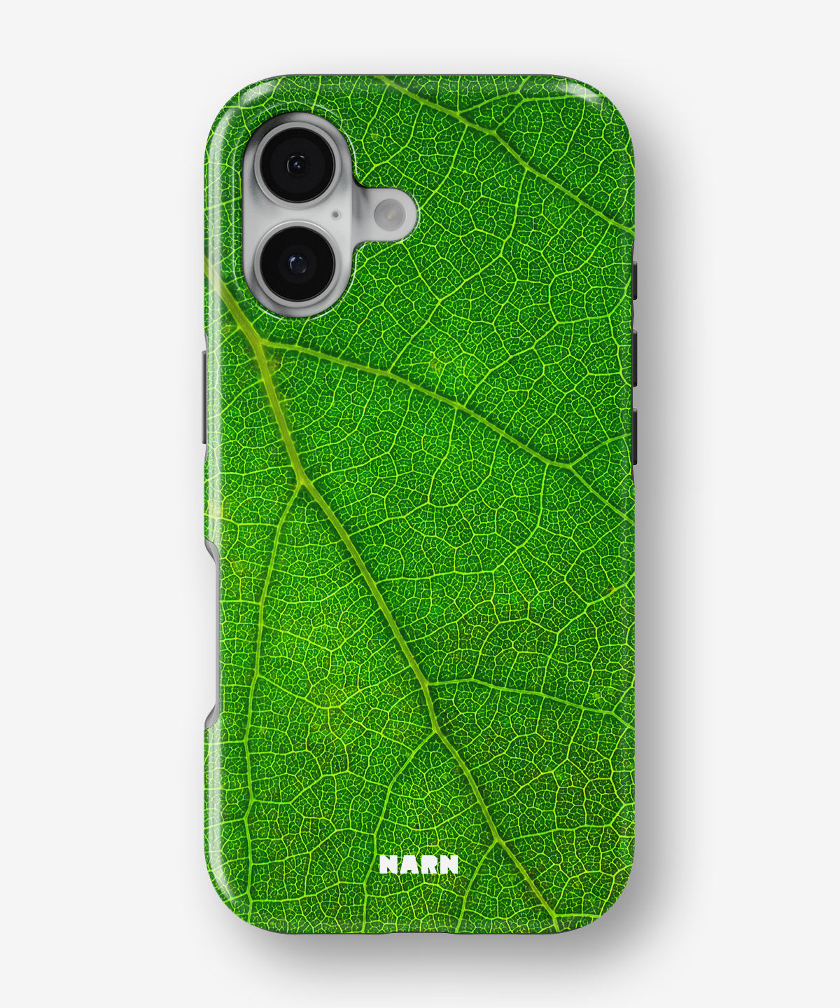 iPhone 16 Tough Case – Green Leafy - View 1