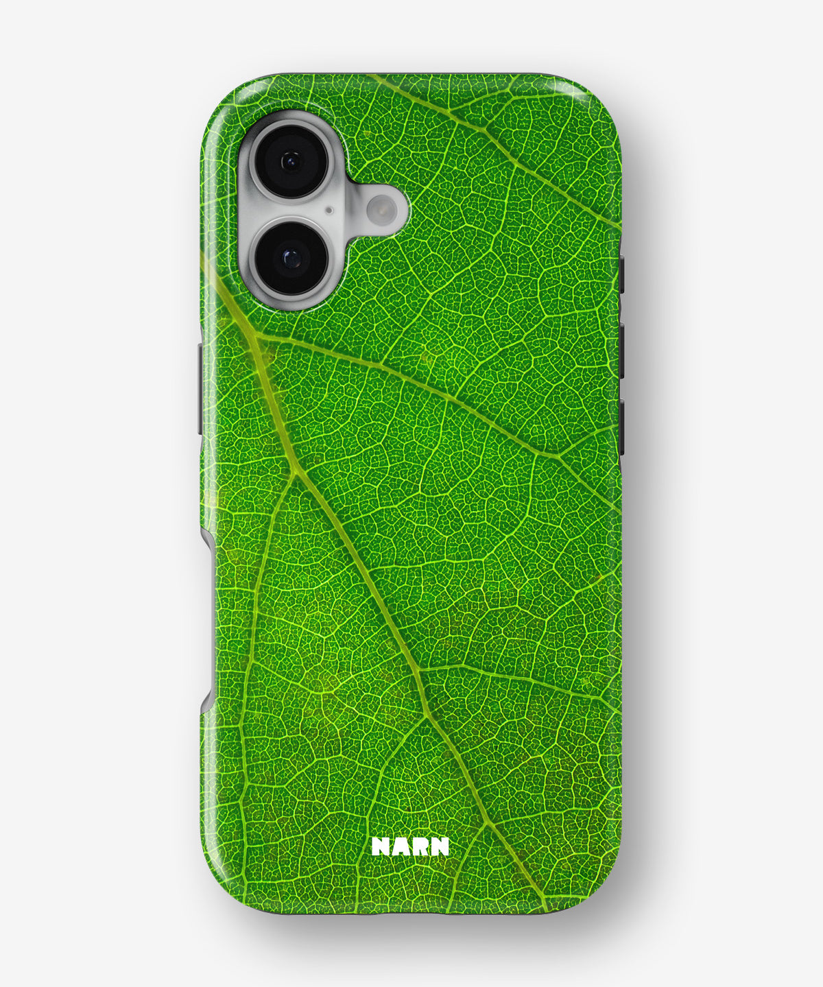 iPhone 16 Tough Case – Green Leafy - View 1