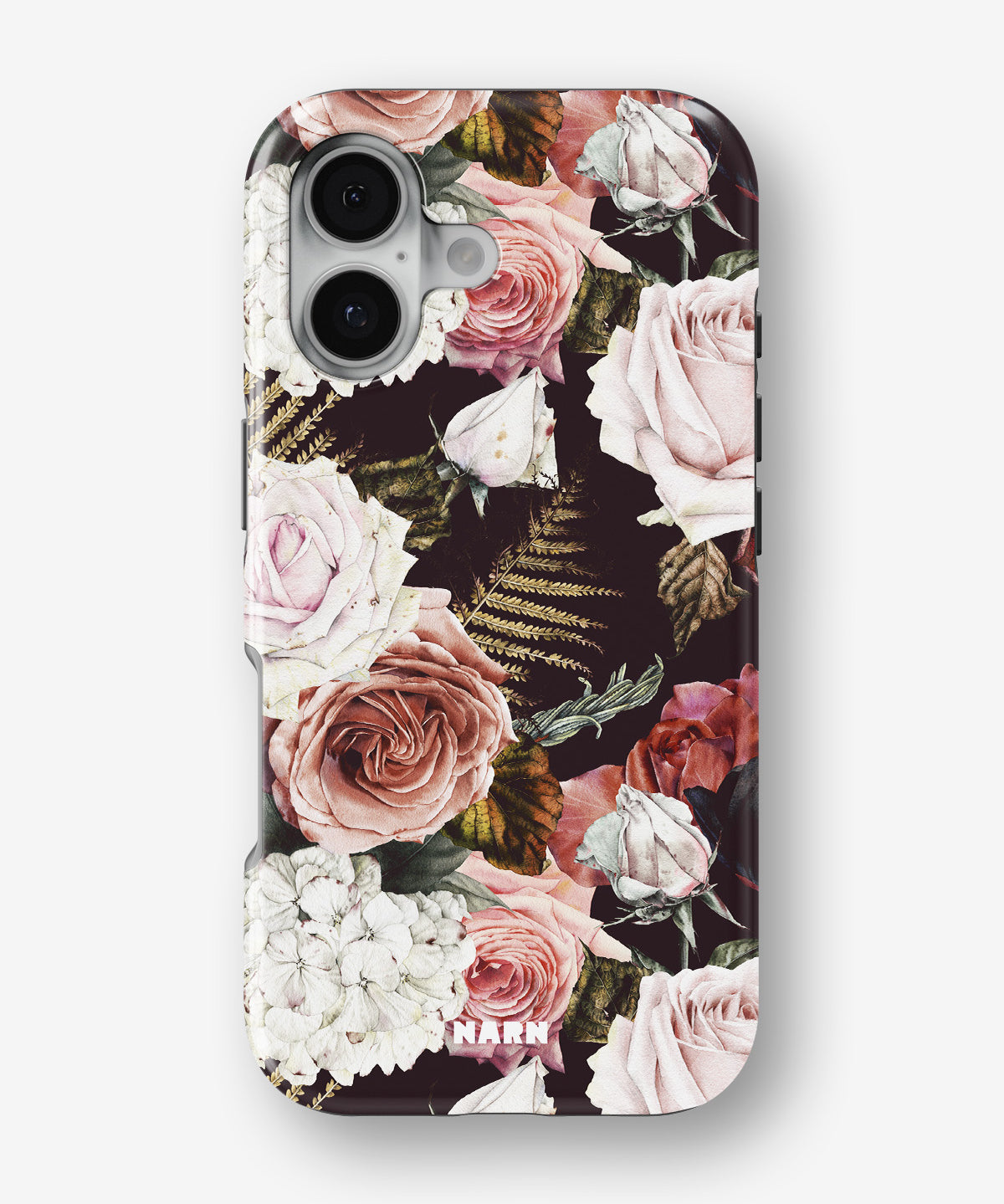 iPhone 16 Tough Case – Midnight Roses - View 1