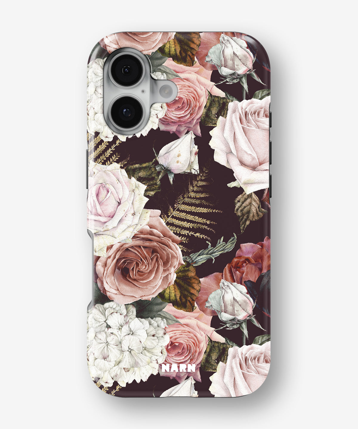 iPhone 16 Tough Case – Midnight Roses - View 1
