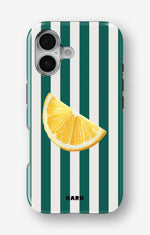 iPhone 16 Tough Case – Lemon Stripes - View 1