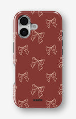 iPhone 16 Tough Case – Cherry Bows - View 1