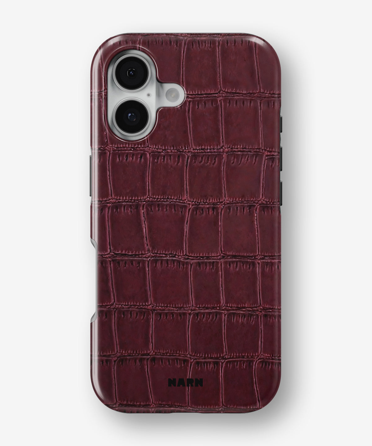 iPhone 16 Tough Case – Rouge Croc - View 1