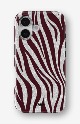 iPhone 16 Tough Case – Velvet Zebra - View 1