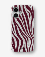 iPhone 16 Tough Case – Velvet Zebra - View 1