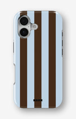 iPhone 16 Tough Case – Bistro Stripes - View 1