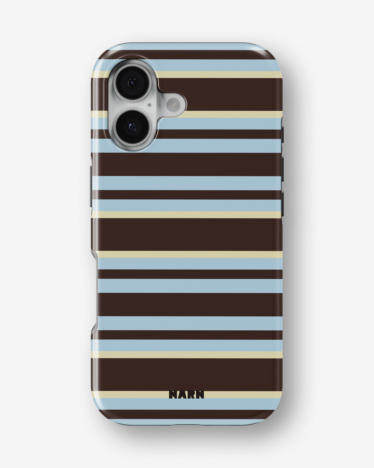 iPhone 16 Tough Case – Latte Lines - View 1