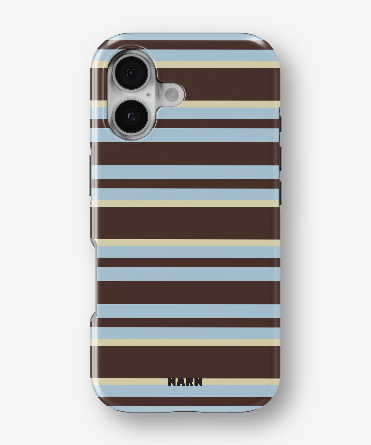 iPhone 16 Tough Case – Latte Lines - View 1