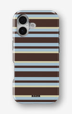 iPhone 16 Tough Case – Latte Lines - View 1