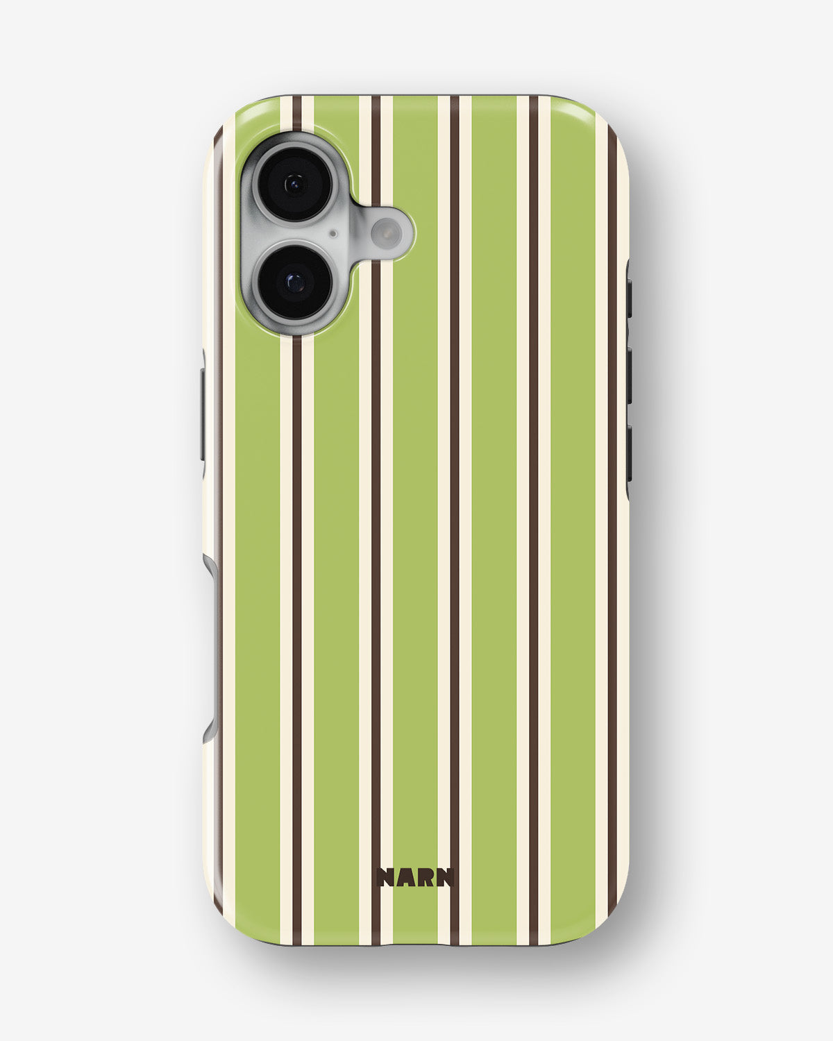 iPhone 16 Tough Case – Matcha Lines - View 1