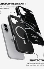 iPhone 16 Tough Case – Custom - Black Marble - View 2