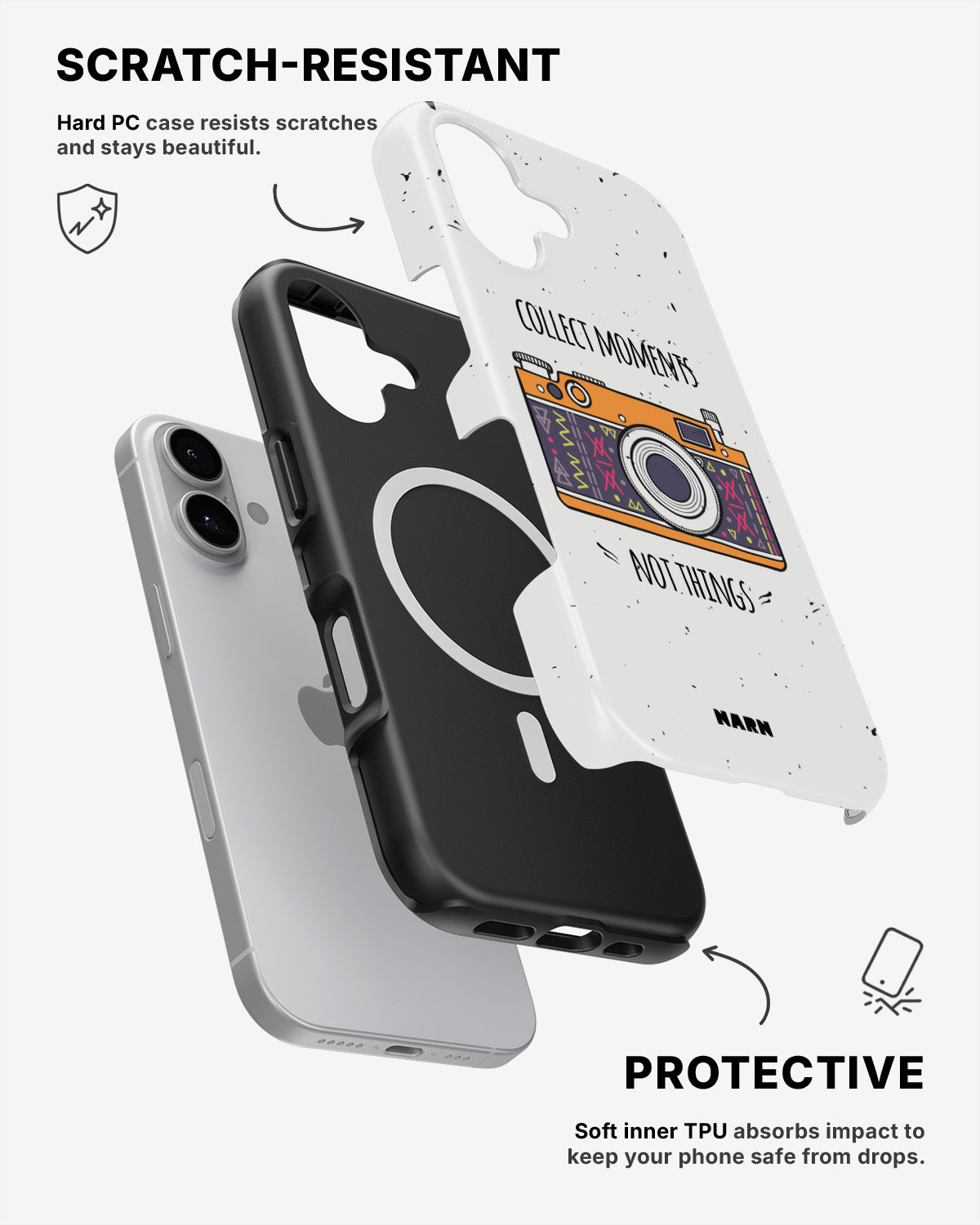 iPhone 16 Tough Case – Collect Moments - View 2