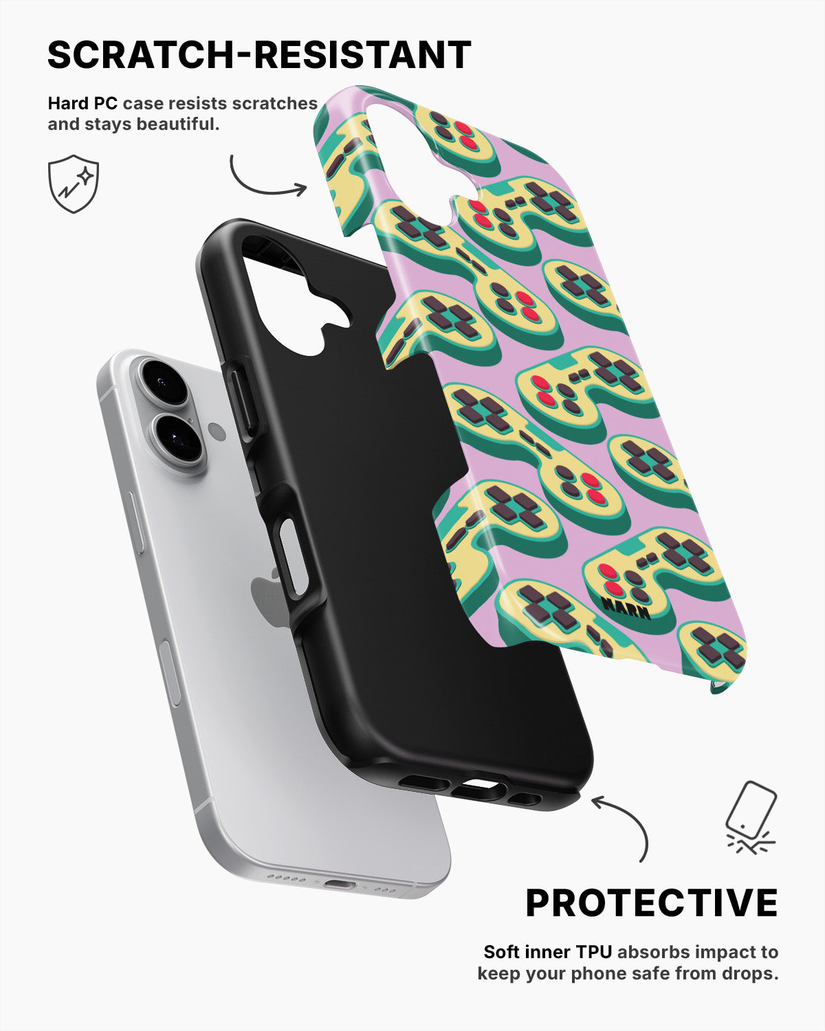 iPhone 16 Tough Case – Gamepad - View 2